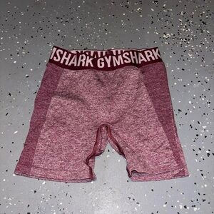 Gymshark Red Logo Band Flex Shorts
